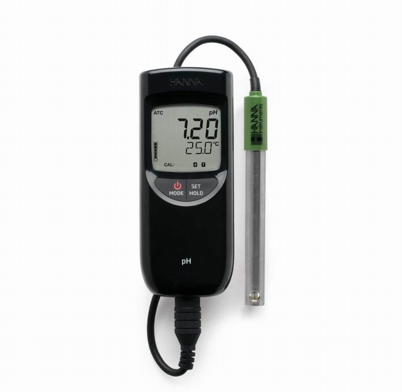 HI991001 防水便携式酸度pH-温度测定仪
