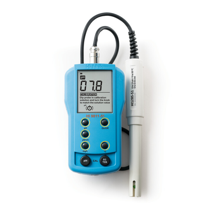 HI9810-61 pH/EC/TDS/温度便携式测定仪