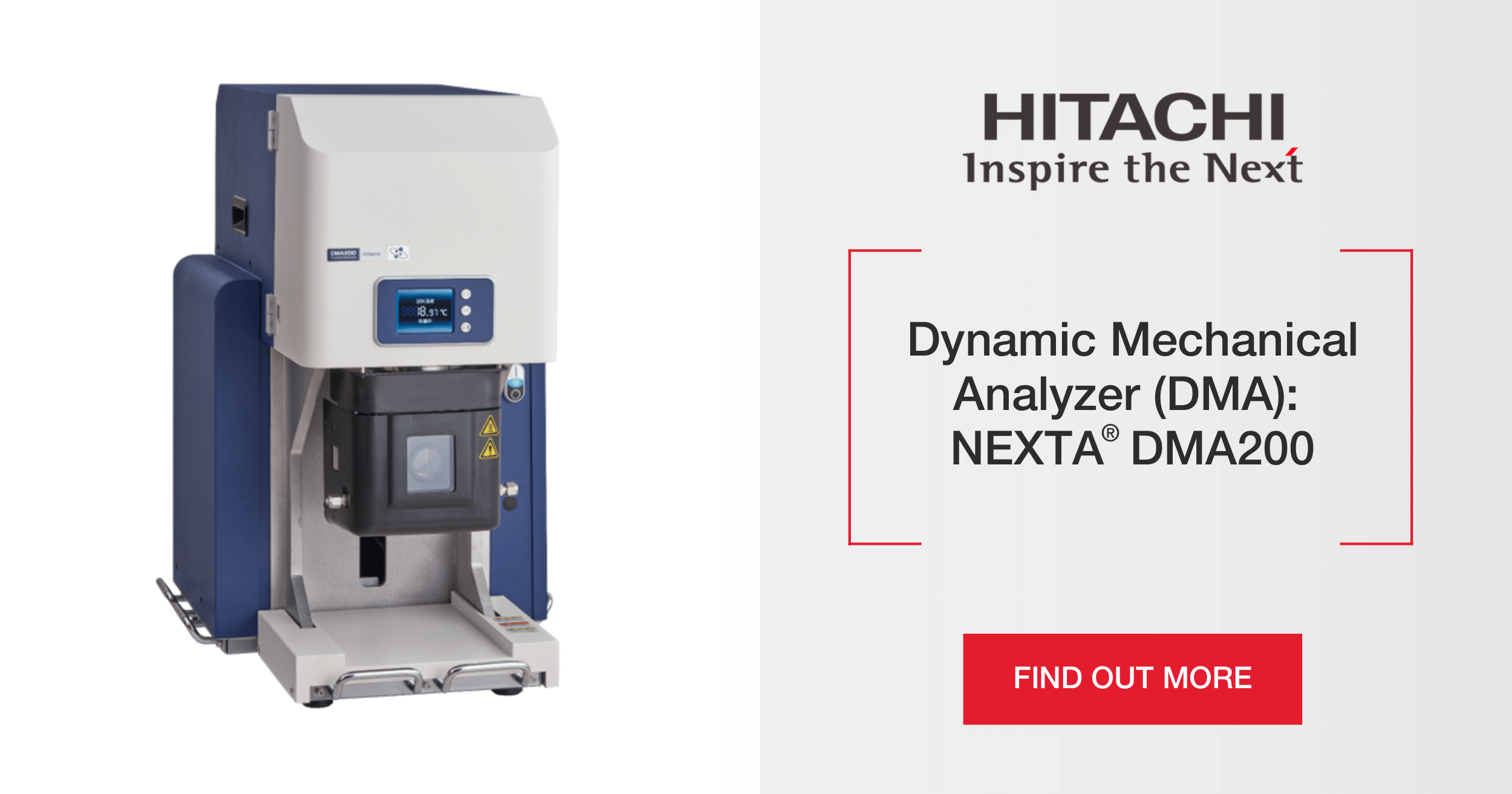 Dynamic Mechanical Analyzer (DMA): NEXTA ® DMA200