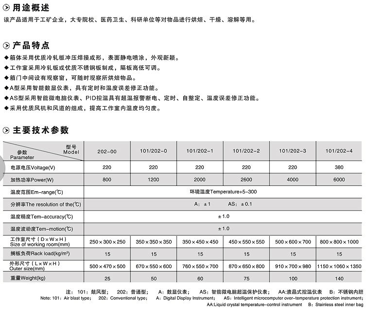 电热鼓风干燥箱