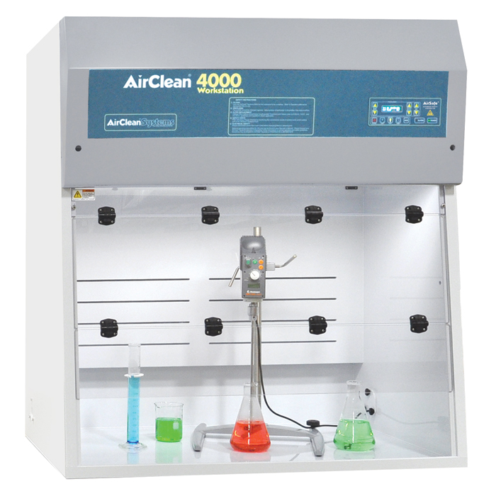 Polypropylene Ductless Fume Hood - Folding Sash