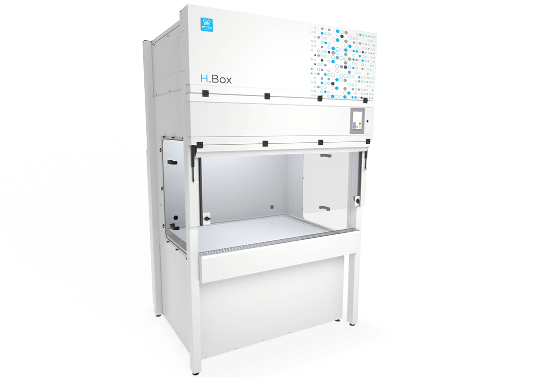 Erlab class 2 biological hoods for robot and flow cytometer. Protect your robotic equipment, your staff and your environment.