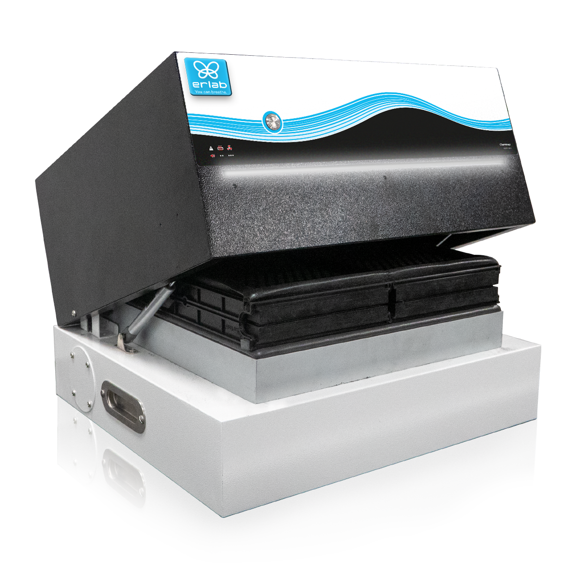Erlab filtration units for safety cabinets. Protect yourself from the risk of fume inhalation.