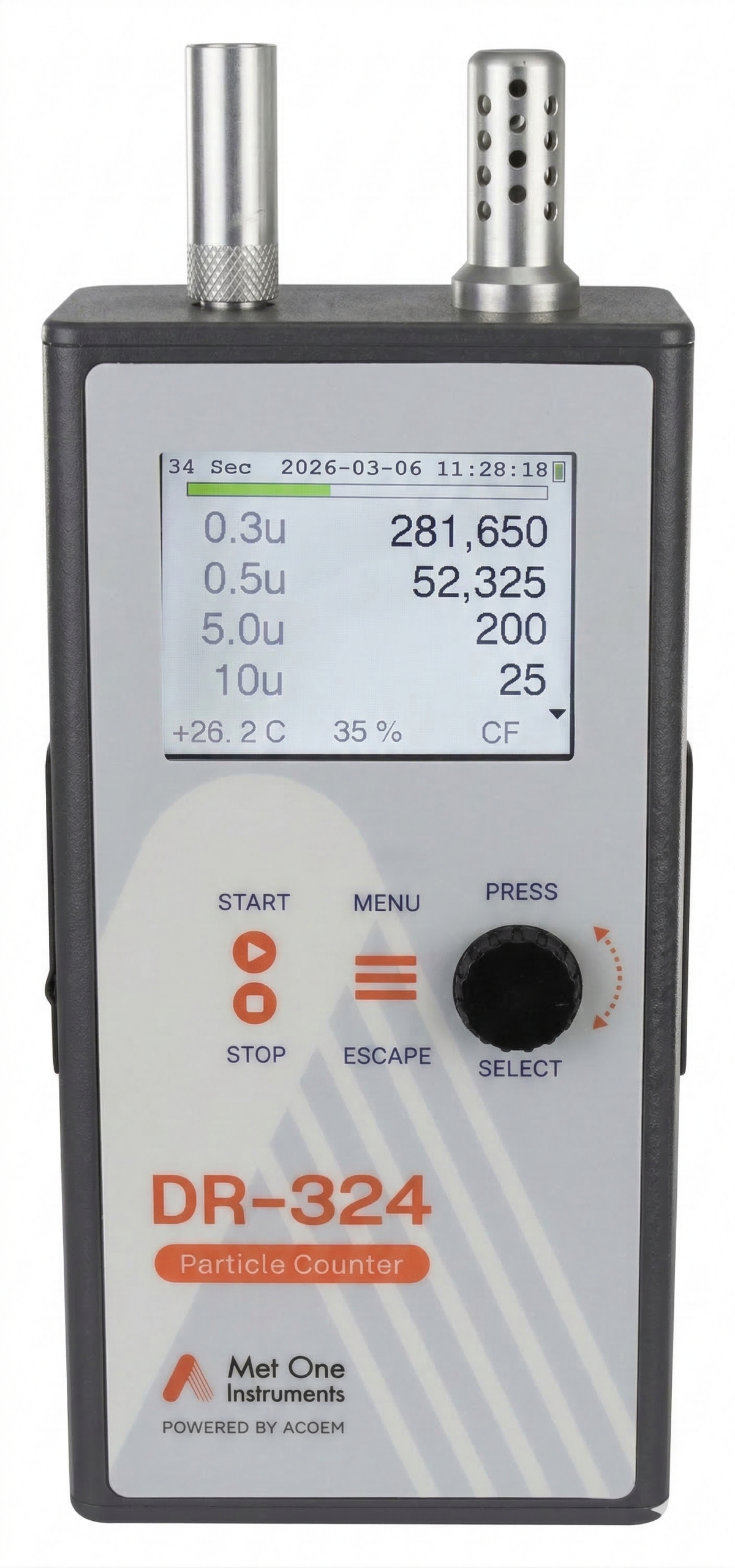 DR-324 Handheld Particle Counter