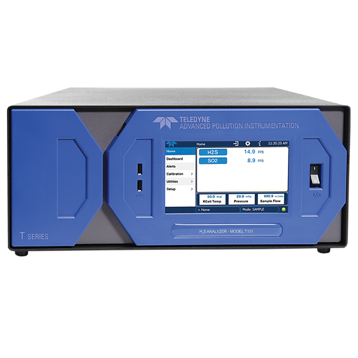T101 UV Fluorescence H2S, SO2 Analyzer