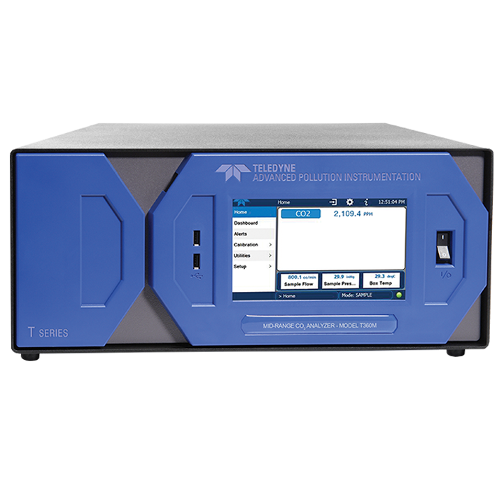 T360M Mid Range Gas Filter Correlation CO2 Analyzer