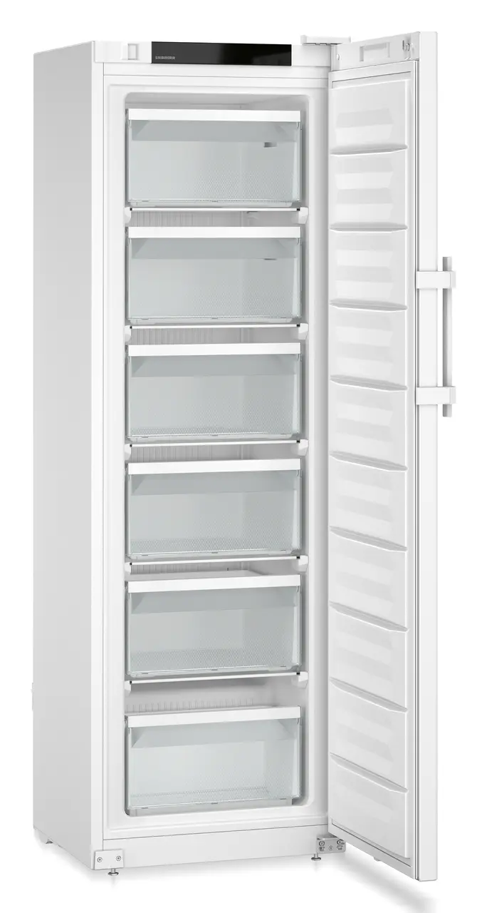 Product image, Perspective: oblique open empty, Laboratory freezer with an interior free of ignition sources, Casing col
