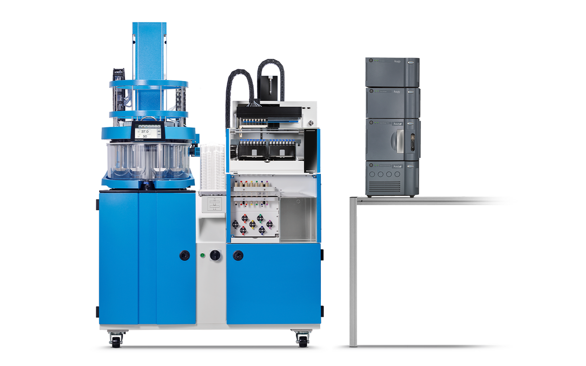 全自动系统,可将收集的溶出样品直接注入您的HPLC/UPLC中。